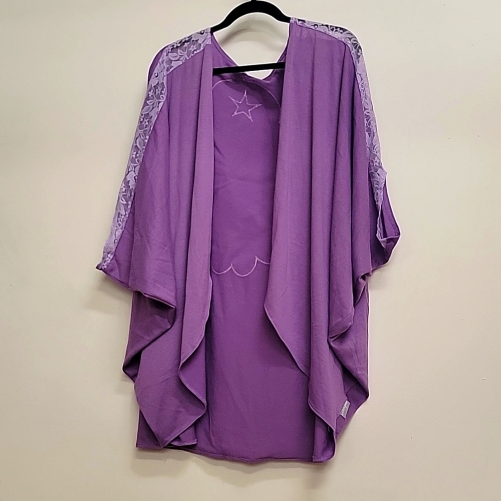 We Love Fine Adventure Time Lumpy Space Princess Dolman Cardigan 2X 3X 4X